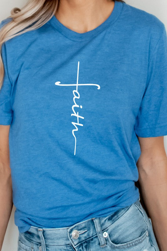 Plus - Faith Cross Graphic Tee