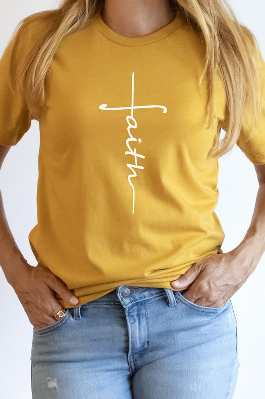 Plus - Faith Cross Graphic Tee