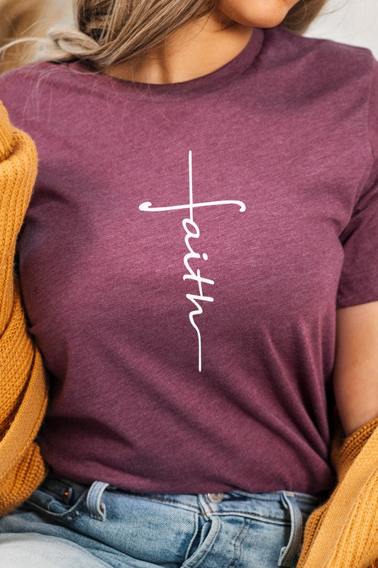Plus - Faith Cross Graphic Tee