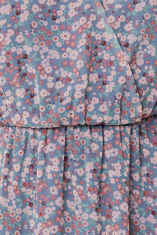 Spring Floral Casual Dress