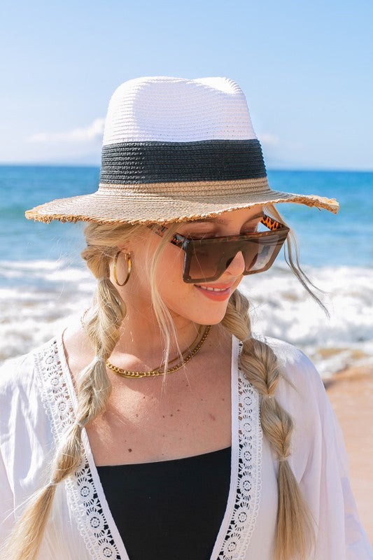 Color Block Hat