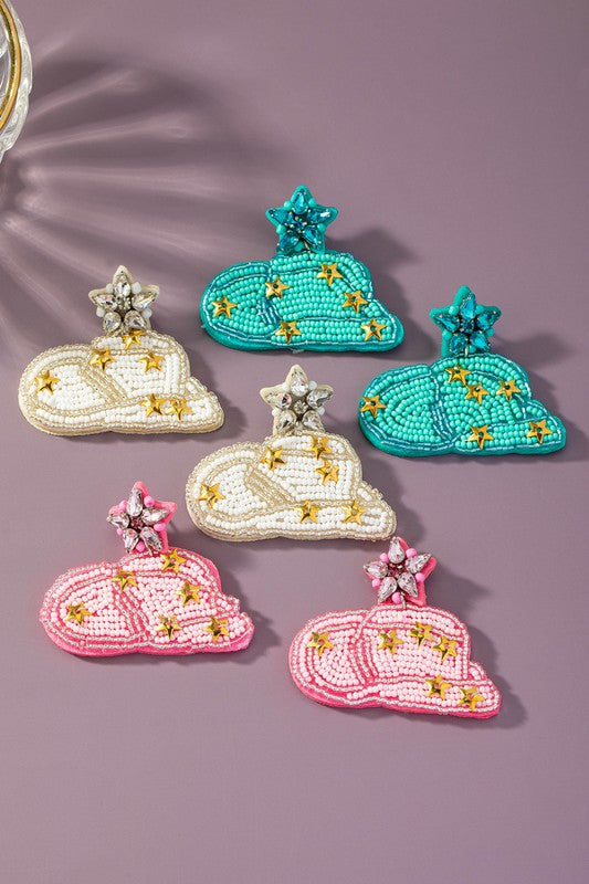 Cowboy Hat Earrings