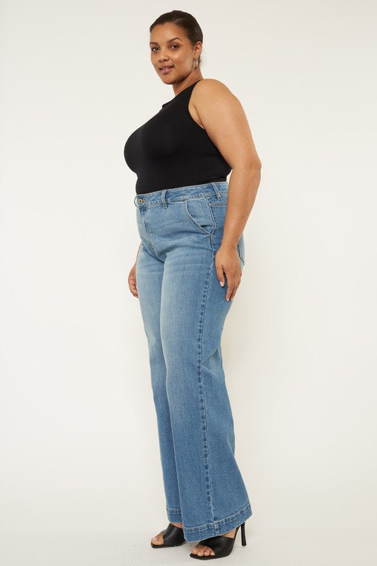 Plus - Kan Can High Rise Trouser