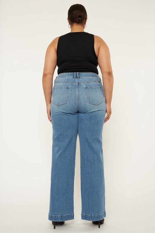 Plus - Kan Can High Rise Trouser