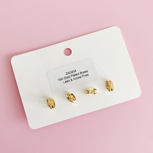 Be The Shine Earrings, Set Of 3