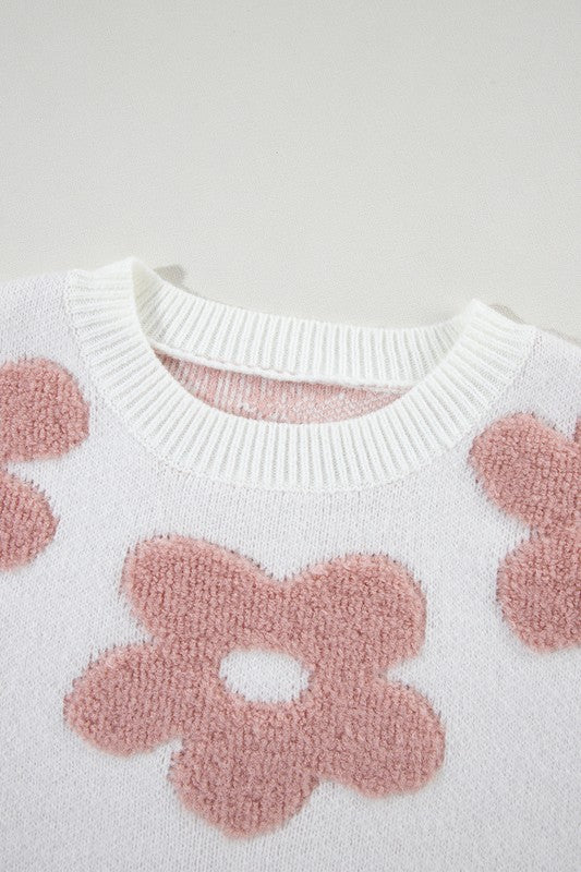 Vintage Flower Sweater