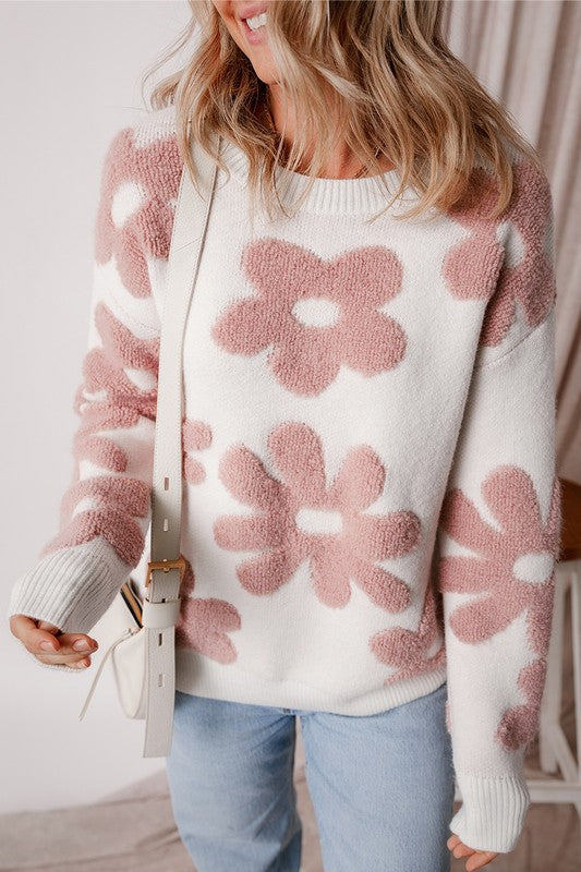 Vintage Flower Sweater