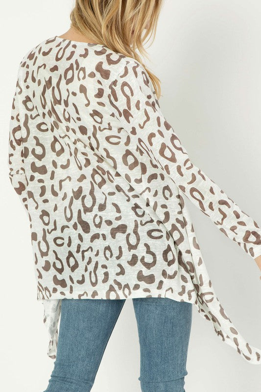 Leopard Cardigan