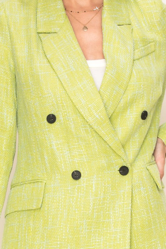 Stylish Double-Breasted Blazer