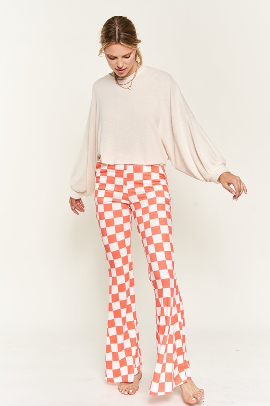 Tennessee Inspired Checkered Pants