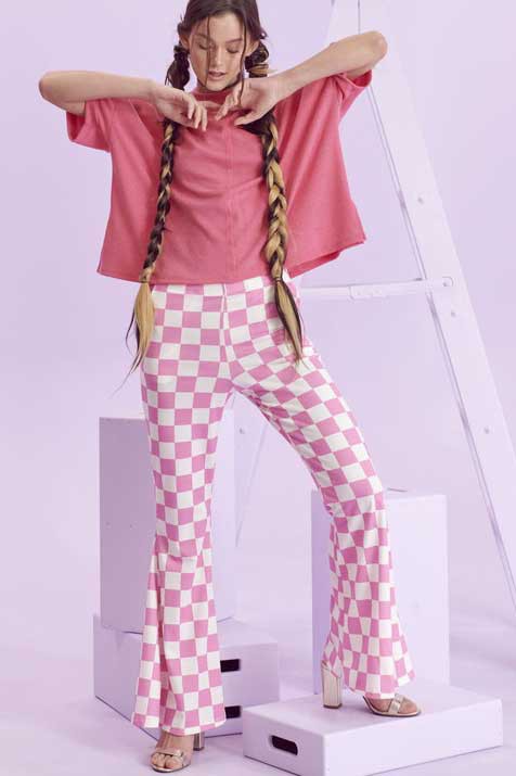 Tennessee Inspired Checkered Pants