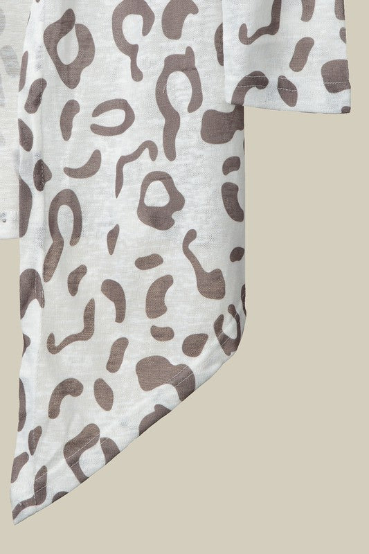 Leopard Cardigan