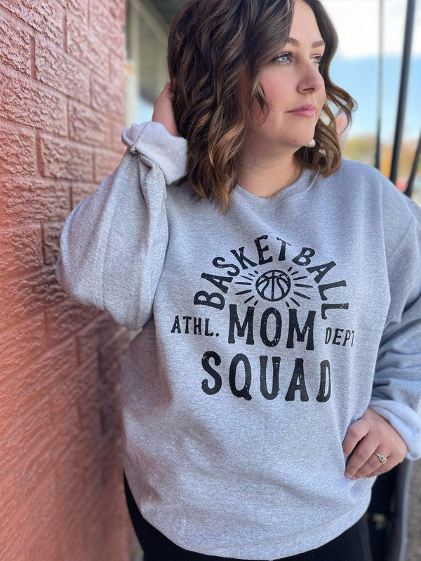 Basketball Mom Squad Sweatshirt