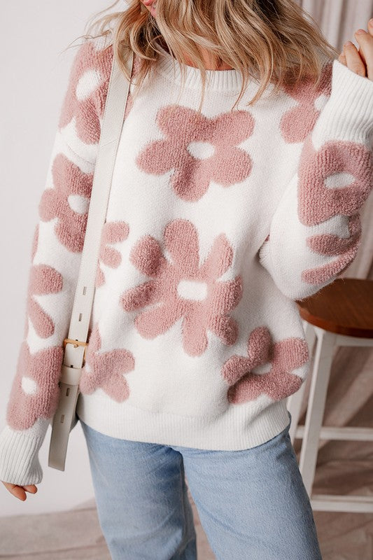 Vintage Flower Sweater