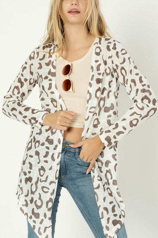 Leopard Cardigan